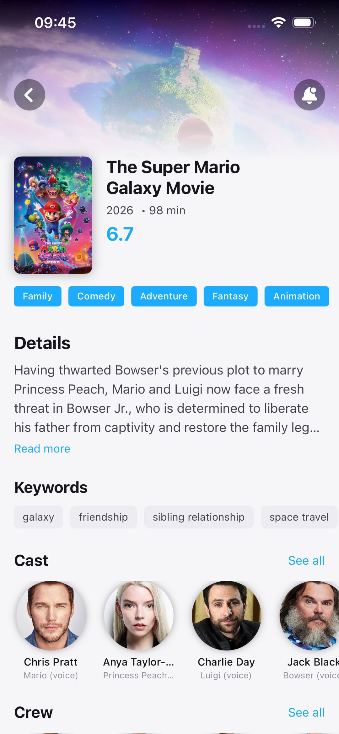 Movie detail